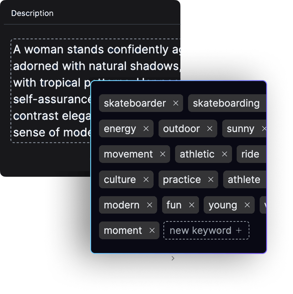 Easily edit metadata inline